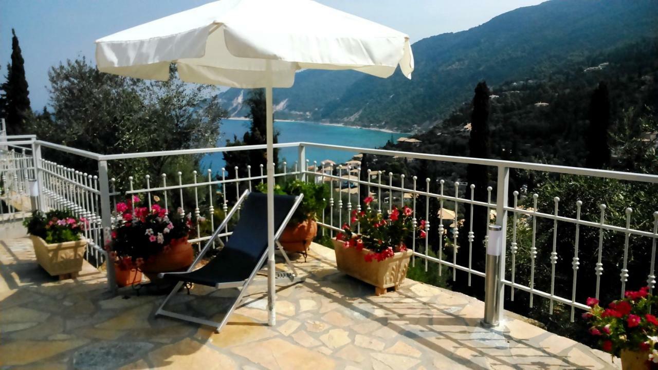 Vila Deep Blue-Apartment Selana Sea View Áyios Nikítas Exteriér fotografie